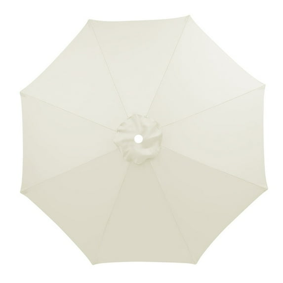 Fankenuo for Durable 2m Replacement Parasol Canopy Cover: UV Protection & Easy Clean! Meters white