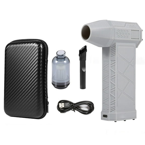Fankenuo for Hydrayne Air Blaster 2.0: Rechargeable Mini Electric Duster with 3 Adjustable grey