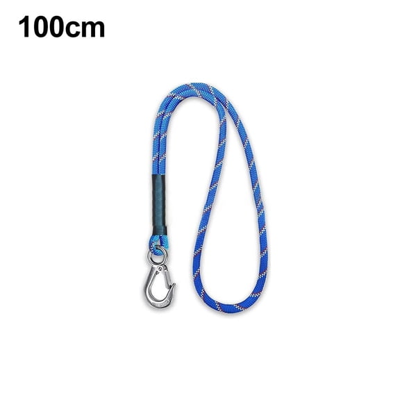 Fankenuo swing tree connection rope with carabiner rope swing attachment Rope length of 100cm