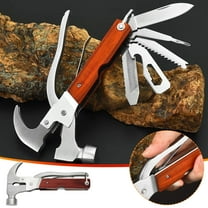 Fankiway 16-in-1 Portable Multi-Functional Claw Hammer tool Small Hammer Multitool Presents Gifts for From Daughter Son, Home tools on Sales