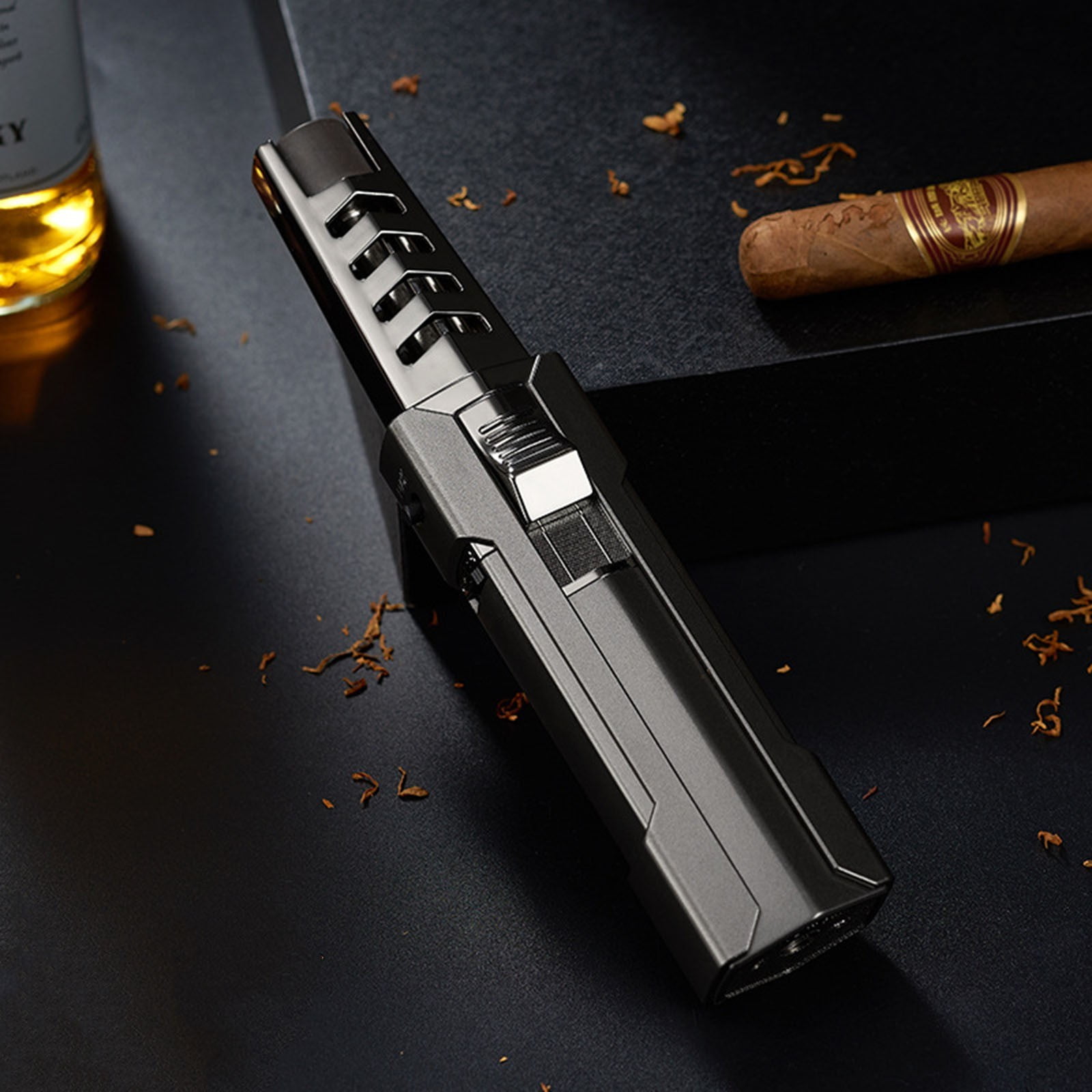 Fankiway 2024 New Fire Lighter, Metal Direct injection Spray inflatable