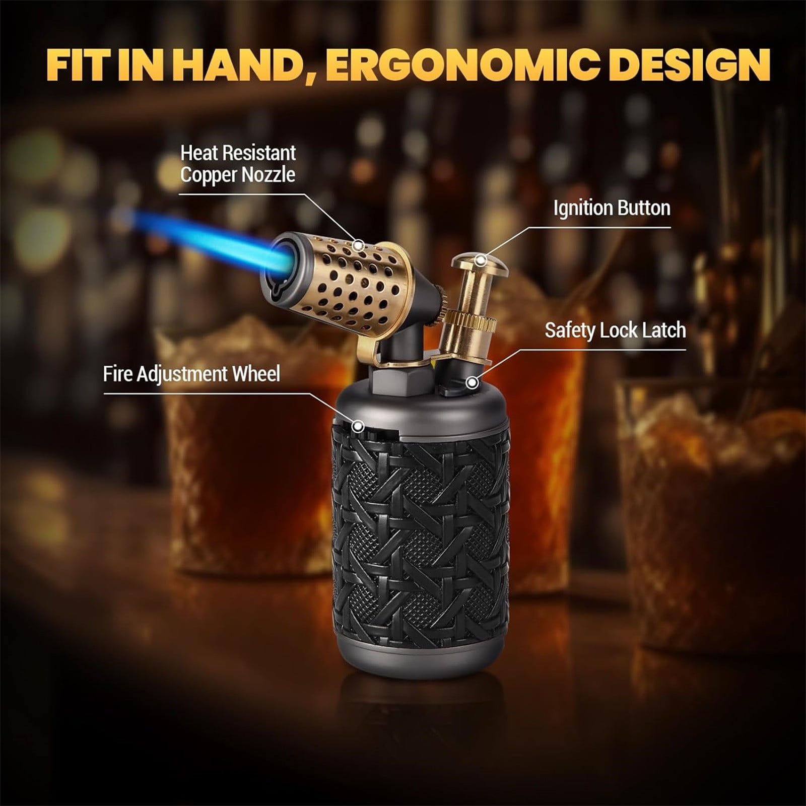 Fankiway 2024 New Fire Lighter, inflatable Lighter Windproof High