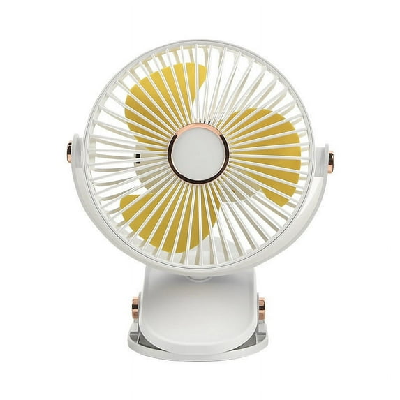 Fankiway 6-inch Clip Fan USB Charging Mini office Desktop Student Dormitory Clip Style Small Fan, Home & Kitchen Product