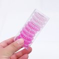 thumbnail image 1 of Fankiway 9 of Gradient Color Phone Cord Hair Band Tie Hair Head Rope Rubber Band Hair Accessories, for Personal Hair Care, 1 of 3