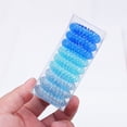thumbnail image 1 of Fankiway 9 of Gradient Color Phone Cord Hair Band Tie Hair Head Rope Rubber Band Hair Accessories, for Personal Hair Care, 1 of 3