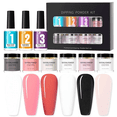 thumbnail image 1 of Fankiway Dipping Powder Liquid Set, for Dip Powder Nail Kit No Need Curing Strengthen for Nail Salon Beginners Finger Nail Art Gift Women, 1 of 4