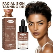Fankiway Facial Tanning Essence, Moisturizing, Refreshing, Non Greasy, Efficient Tanning，30Ml, Personal Care Essence