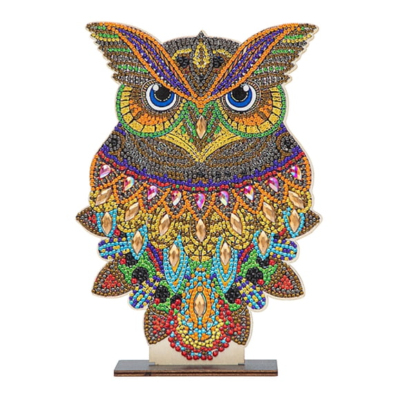 Fankiway Home Decor Christmas Painting Full Of Diamonds, Irregular Bright Diamonds, 5d Diamond Decoration Painting, Three-dimensional 3 D Table Display Home Decor Gifts