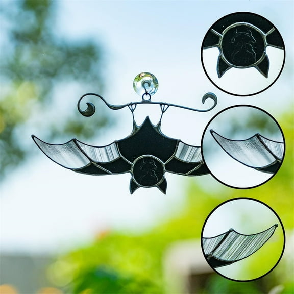 Fankiway Home Decor Halloween Acrylic Spooky Goth Decor Hanging Halloween Party Supplies Home Decor Gifts