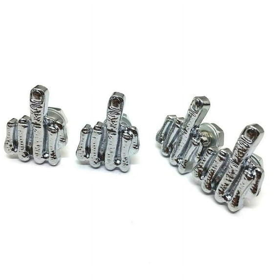 Fankiway License Bolts 4 Pcs Universal Finger Style Stainless Steel License Screw Kit for Motorcycle Chopper Windshield Trim Car Tag Frame Unique Addition to Your Bike, Home tools on Sales