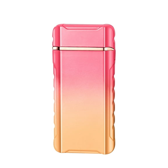 Fankiway Lighters for Candle, Flame Lighter with LED Blue Light Visible Tank Windproof Gas torch Lighter Fire Butane Lighter with A Gift Box Gifts for Men