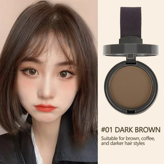 Fankiway Magic Root Cover Up, Instant Hair Shading Powder, Repair Shadow Filling Powder Forehead, Hairline Shadow Powder for Thinning Hair, Root Touch Up Hair Toppers 4g