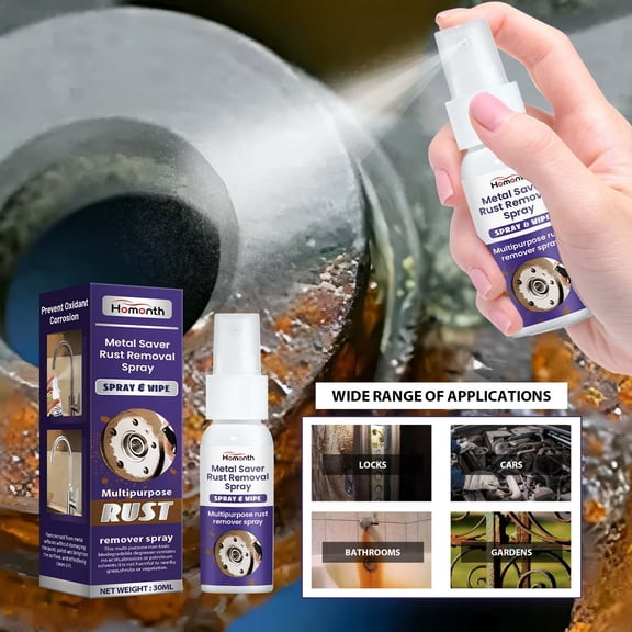Fankiway Metal Rust Preventive SprayCleaning and Brightening SprayOxidation and Erosion Resistance 30ml, Home tools on Sales