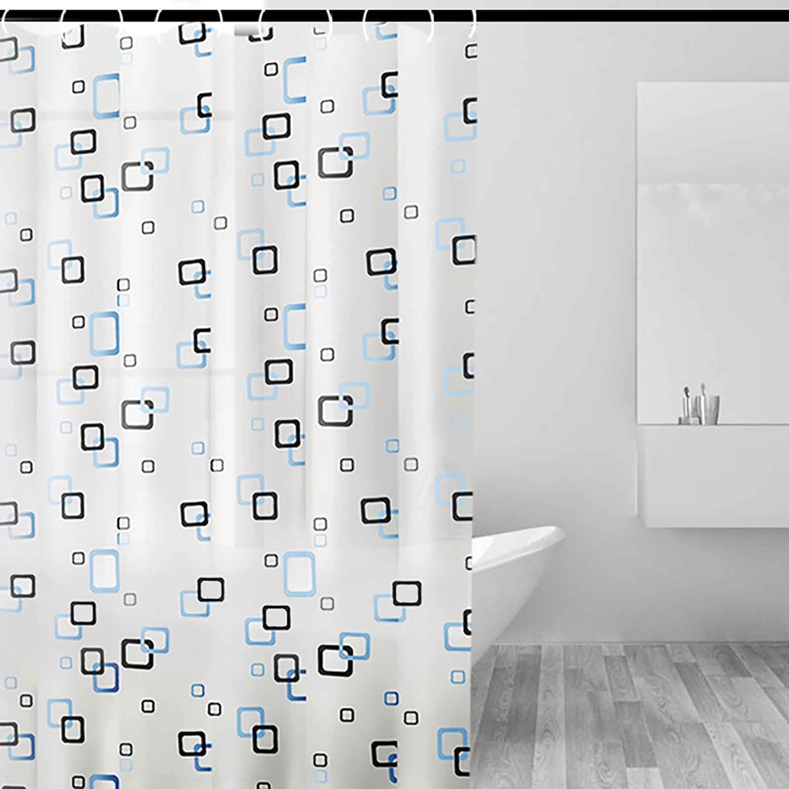 Fankiway Shower Curtain Liners Mildew Resistant Bathroom Partition ...