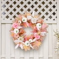 thumbnail image 1 of Fankiway Summer Wreaths for Front Door, Summer Door Wreath, Home Garden Decor, Summer Scent Symbol, Dreamy Pink and White Garland, 1 of 10