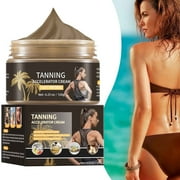 Fankiway Tanning Lotion, Tanning Lotion Self Tanner Tanning Body Lotion Wheats Color Tanning Lotion Tanning Lotion Tanning Cream Tanning Color 120g