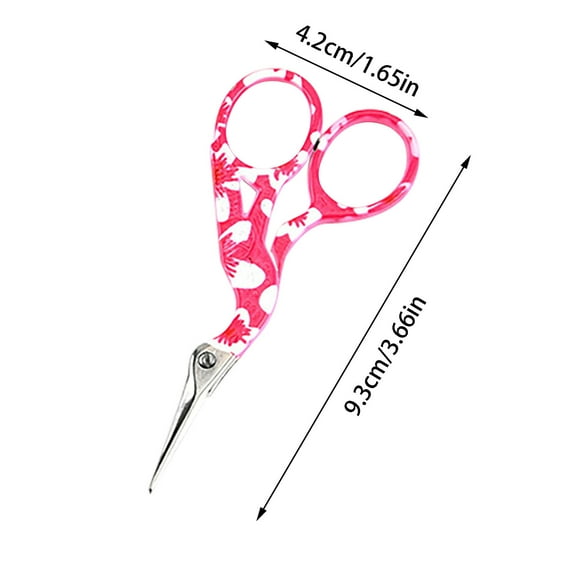 Fankiway Type Retro Scissors Beauty Scissors Retro Small Scissors All Steel Scissors