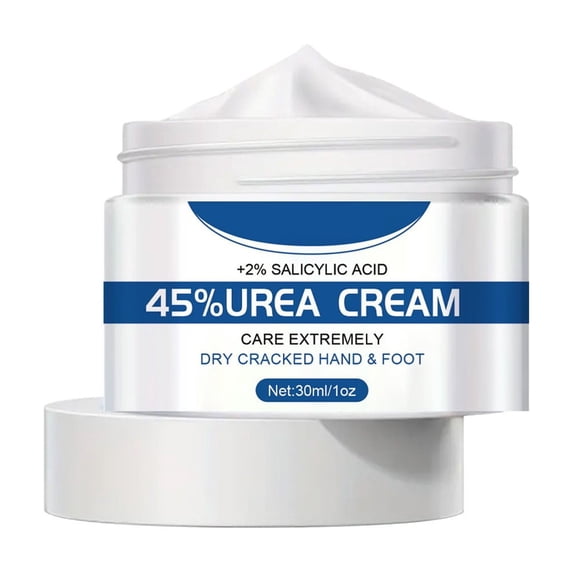 Fankiway Urea Cream 45 Percent for Feet, Repair Dry Cracked Feet Elbows Knees and Hands with Urea, Foot Dead Skin Cuticle Callus Remover Toenail Softener