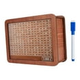 thumbnail image 1 of Fankiway Wooden Money Box with Money and Numbers with Counter Crafts Portable Storage Case Money Saving Box for Adults Child, Home tools on Sales, 1 of 7