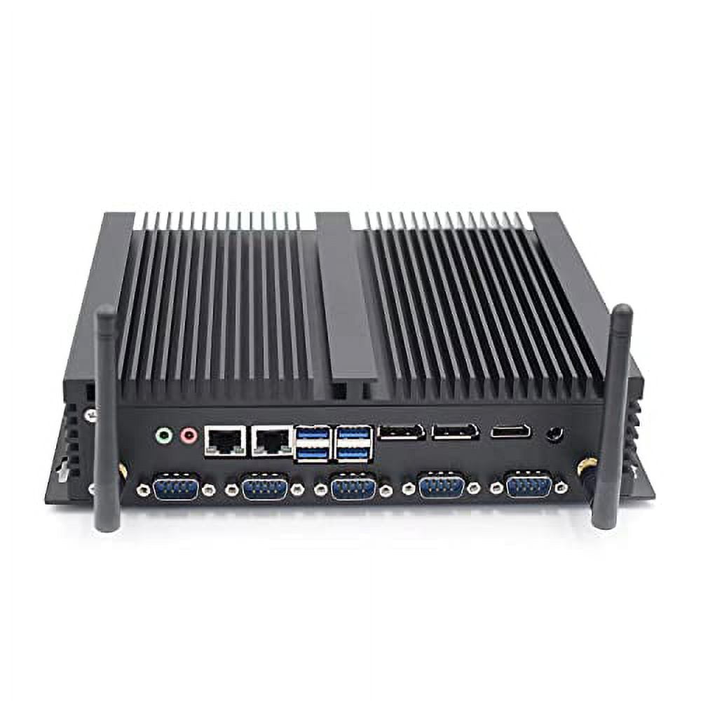 KINGDEL Fanless Industrial Computer, Mini PC, Intel i7 8th Gen