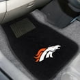 thumbnail image 1 of NFL - Denver Broncos Embroidered Car Mats-Quantity:2 Piece,Shape:Novelty, 1 of 2
