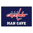 thumbnail image 1 of Fanmats 14502 Washington Capitals Man Cave Starter Rug, 19 x 30, 1 of 1