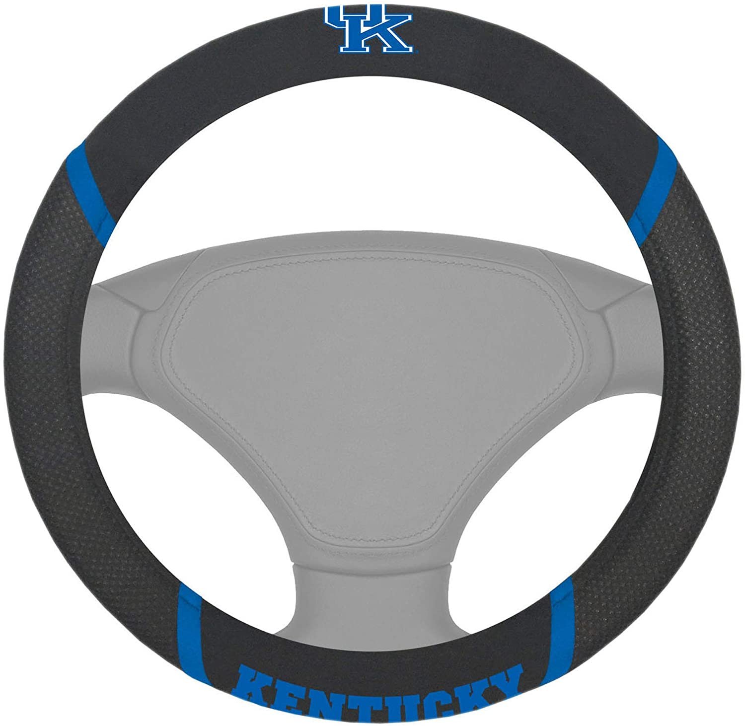 Fanmats 14816 Kentucky Wildcats Embroidered Steering Wheel Cover