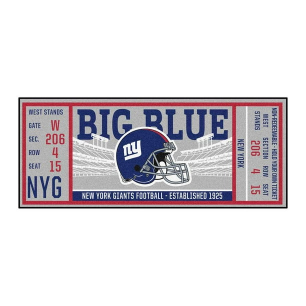Giants Bedding Ny Giants Wrapping Paper Fanmats 23130 NFL