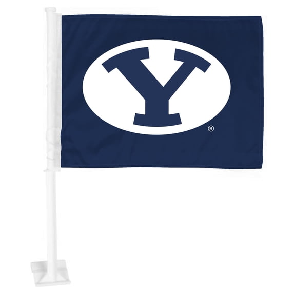 Fanmats 28569 BYU Cougars Large Car Flag - 11 in. X 14 in.