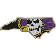 Fanmats 60893 East Carolina College Team Embossed State Emblem