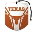 thumbnail image 1 of Fanmats 61634 Texas Longhorns Hanging Car Air Freshener 2PK Black Ice Scent, 1 of 2