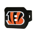 thumbnail image 1 of Fanmats Color On Black Cincinnati Bengals Nfl Hitch Cover FMT-22547, 1 of 3