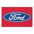 thumbnail image 1 of Fanmats Ford Oval Starter Rug 19"x30" - Red, 1 of 2