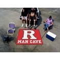 thumbnail image 1 of Fanmats Logo Sports Area Rug, Black, 1 of 2
