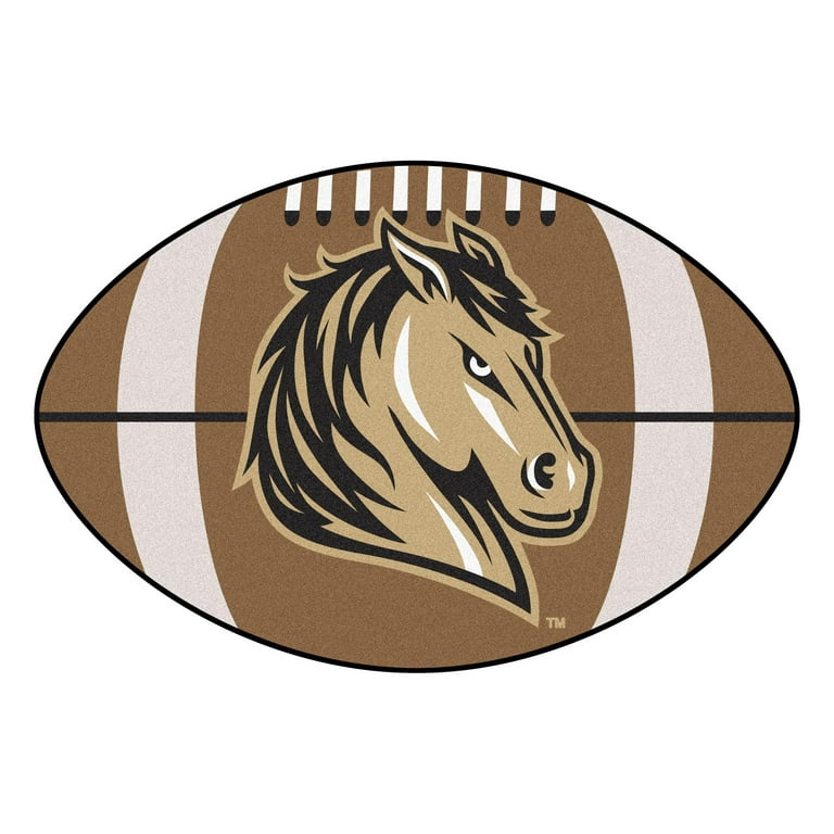 black mustang football logo