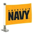 thumbnail image 1 of Navy Midshipmen Flag Set 2 Piece Ambassador Style Special Order, 1 of 1