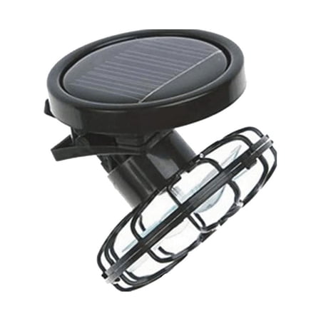 Fanmusic 3-Speed Portable Solar Clip-On Handheld Fan