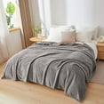 thumbnail image 1 of Fannel Fleece Blanket, Embroidered Knee Wrap for Office and Home Use, Soft Small Throw for Sofa and Bed, Warm Lightweight Portable Fabric for Cozy Comfort and Decorative Room Accents, by UKHCCC, 1 of 9