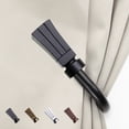 thumbnail image 1 of Fannie Curtain Rod Holdback - Black,(5711-032), 1 of 3