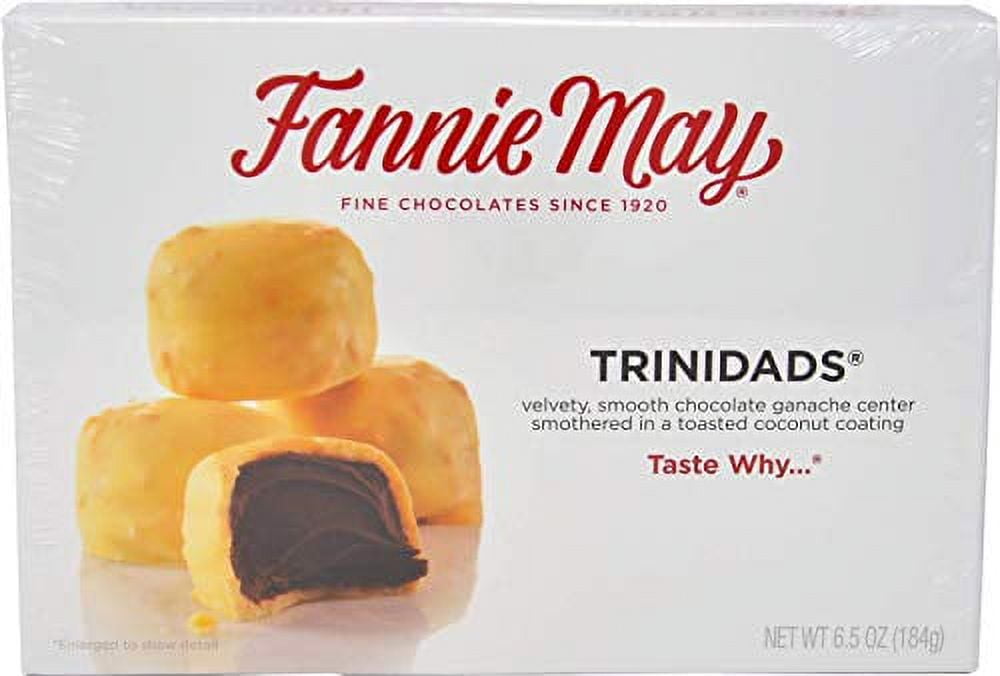 Fannie May Trinidads Chocolate Candy 6.5 Oz. Box