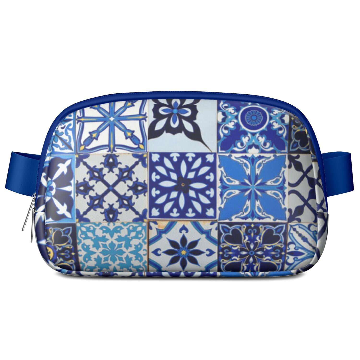 Fanny Pack Bohemian Tribal Waist Bag Running Belt Bag for Jogging for Women Casual Waist Packs with Adjustable Strap Waterproof Belt Bag for Daily Leisure Music Festival/Event