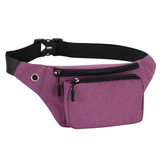 Fanny Pack for Women Men,Crossbody Fanny Pack Water Resistant Sports Waist Bag Pack, Belt Bag for Travel Hiking Running