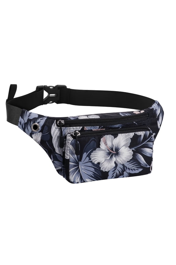 Fanny Pack for Women Men,Crossbody Fanny Pack Water Resistant Sports Waist Bag Pack, Belt Bag for Travel Hiking Running