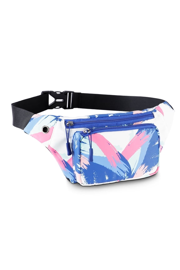 Fanny Pack for Women Men,Crossbody Fanny Pack Water Resistant Sports Waist Bag Pack, Belt Bag for Travel Hiking Running