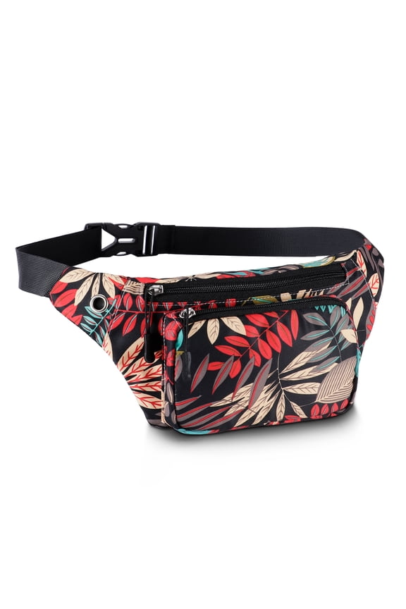 Fanny Pack for Women Men,Crossbody Fanny Pack Water Resistant Sports Waist Bag Pack, Belt Bag for Travel Hiking Running