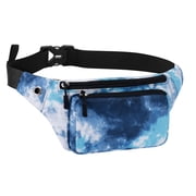 Fanny Pack for Women Men,Crossbody Fanny Pack Water Resistant Sports Waist Bag Pack, Belt Bag for Travel Hiking Running