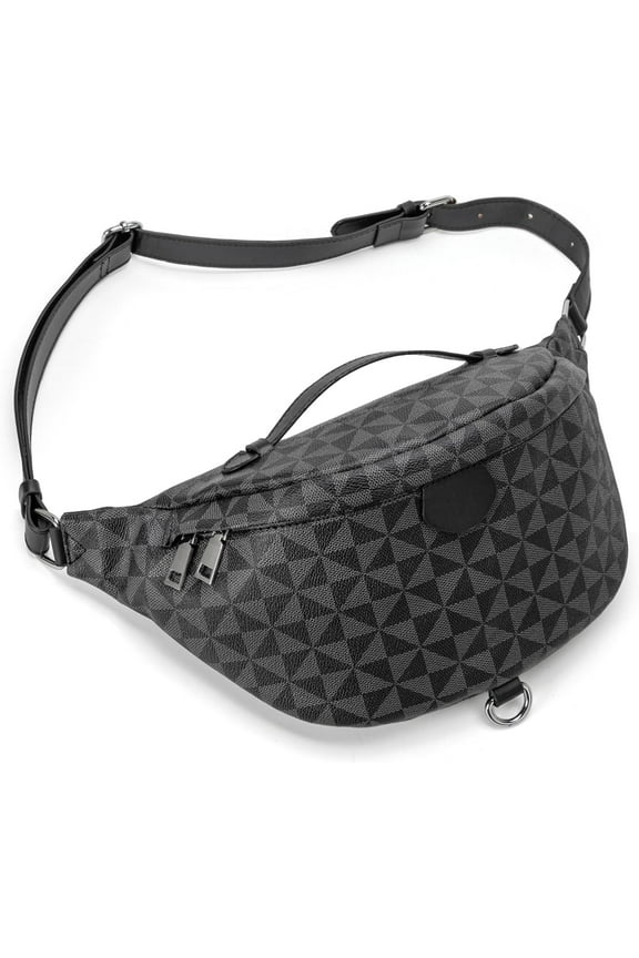 Fanny Pack Crossbody Bags for Women, Sling Bag for Women Small Belt Chest Bum Bag Checkered fanny packs for women Designer