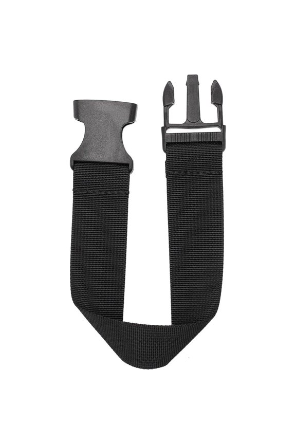 Fanny Pack Extender Strap Black,Non-Elastic Nylon Adjustable Belt Bag Waist Bag Extension Straps,Buckle Extension for Fanny Pack,Pouch,Backpack,Luggage and Waist,4 Sizes Choice(13.8"x1")