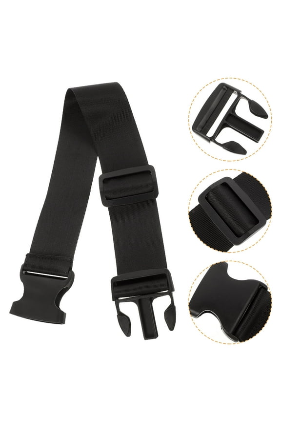Fanny Pack Extender Strap Elastic Strap Buckle Extender 50cm Extender Belt Waist Bag Extended Strap Shoulder Strap for Women's