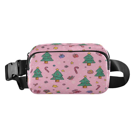 Fanny Pack Fashion Waist Packs Women's Waist Packs Men's Waist Packs Youth's Waist Packs Mobile Wallet Travel Shopping Running Hiking Fanny Pack Christmas Tree Seamless Cute